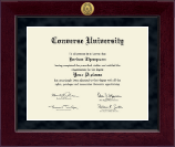 Converse University diploma frame - Millennium Diploma Frame in Cordova