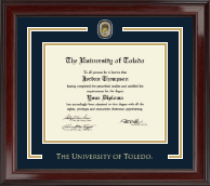 The University of Toledo diploma frame - Showcase Diploma Frame in Encore