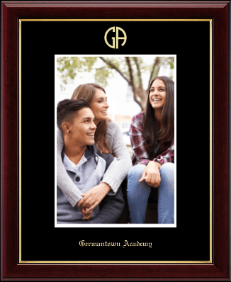Germantown Academy photo frame - Embossed Photo Frame in Galleria