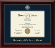 University of California Merced diploma frame - Masterpiece Medallion Diploma Frame in Gallery