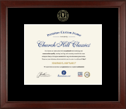 University of South Florida certificate frame - Gold Embossed Certificate Frame in Sierra