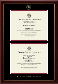Double Diploma Frame