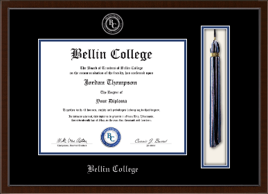 Bellin College diploma frame - Tassel & Cord Diploma Frame in Delta