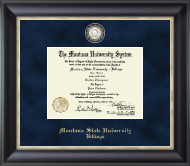 Montana State University Billings diploma frame - Regal Diploma Frame in Noir
