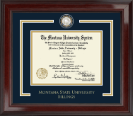 Montana State University Billings diploma frame - Showcase Diploma Frame in Encore
