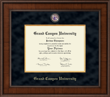 Grand Canyon University diploma frame - Presidential Masterpiece Diploma Frame in Madison