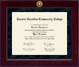 Coastal Carolina Community College diploma frame - Millennium Diploma Frame in Cordova