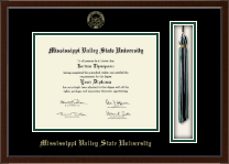 Mississippi Valley State University diploma frame - Tassel & Cord Diploma Frame in Delta