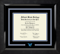 Alfred State College diploma frame - Dimensions Spirit Diploma Frame in Eclipse