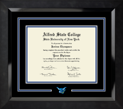 Alfred State College diploma frame - Dimensions Diploma Frame in Eclipse