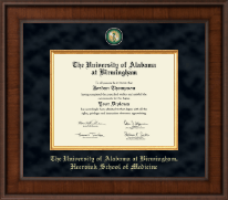 The University of Alabama at Birmingham certificate frame - Presidential Masterpiece Certificate Frame in Madison