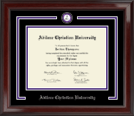 Abilene Christian University diploma frame - Showcase Diploma Frame in Encore