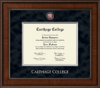Carthage College diploma frame - Presidential Masterpiece Diploma Frame in Madison