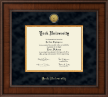 York University of Nebraska diploma frame - Presidential Gold Engraved Diploma Frame in Madison