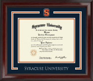 Syracuse University diploma frame - Spirit Medallion Diploma Frame in Encore