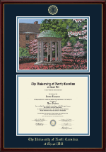 University of North Carolina Chapel Hill diploma frame - Campus Scene Diploma Frame in Galleria
