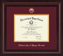 University of Puget Sound diploma frame - Presidential Masterpiece Diploma Frame in Premier