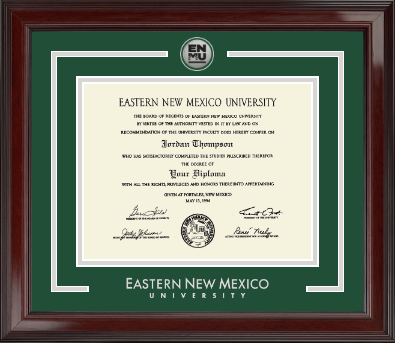 Eastern New Mexico University diploma frame - Showcase Diploma Frame in Encore