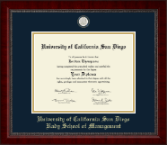 University of California San Diego diploma frame - Masterpiece Medallion Diploma Frame in Sutton