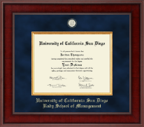 University of California San Diego diploma frame - Presidential Masterpiece Diploma Frame in Jefferson