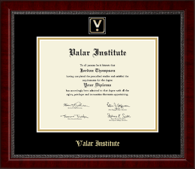Quantic diploma frame - Masterpiece Medallion Diploma Frame in Sutton