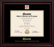 Quantic diploma frame - Masterpiece Medallion Diploma Frame in Encore
