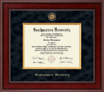 Southwestern University diploma frame - Presidential Masterpiece Diploma Frame in Jefferson