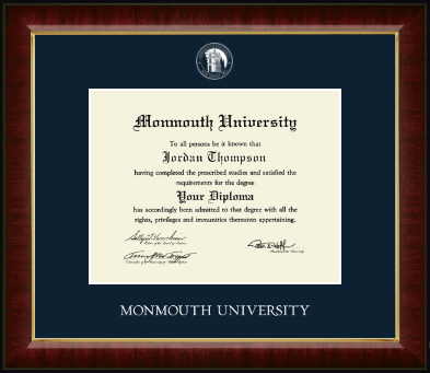 Monmouth University diploma frame - Dimensions Diploma Frame in Murano