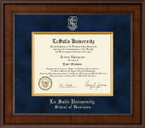 La Salle University diploma frame - Presidential Masterpiece Diploma Frame in Madison