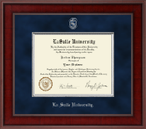 La Salle University diploma frame - Presidential Pewter Masterpiece Diploma Frame in Jefferson