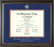 The University of Texas at Arlington diploma frame - Masterpiece Medallion Diploma Frame in Acadia