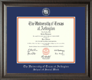 The University of Texas at Arlington diploma frame - Masterpiece Medallion Diploma Frame in Acadia