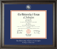 The University of Texas at Arlington diploma frame - Masterpiece Medallion Diploma Frame in Acadia