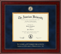 American University diploma frame - Presidential Masterpiece Diploma Frame in Jefferson