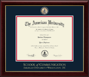 American University diploma frame - Masterpiece Medallion Diploma Frame in Gallery