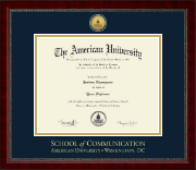 American University diploma frame - Gold Engraved Medallion Diploma Frame in Sutton