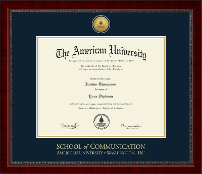 American University diploma frame - Gold Engraved Medallion Diploma Frame in Sutton