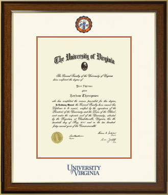 University of Virginia diploma frame - Dimensions Diploma Frame in Westwood