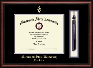 Minnesota State University, Mankato diploma frame - Tassel & Cord Diploma Frame in Southport