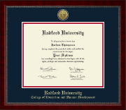 Radford University diploma frame - Gold Engraved Medallion Diploma Frame in Sutton