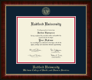 Radford University diploma frame - Gold Embossed Diploma Frame in Murano