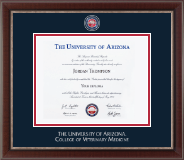 The University of Arizona diploma frame - Masterpiece Medallion Diploma Frame in Chateau