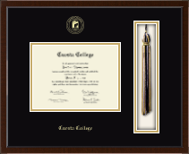 Cuesta College diploma frame - Tassel & Cord Diploma Frame in Delta