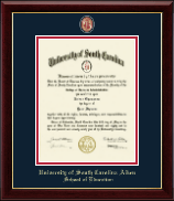 University of South Carolina Aiken diploma frame - Masterpiece Medallion Diploma Frame in Gallery