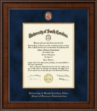 University of South Carolina Aiken diploma frame - Presidential Masterpiece Diploma Frame in Madison