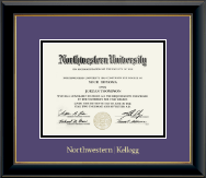 University of South Florida diploma frame - Gold Embossed Diploma Frame in Onyx Gold