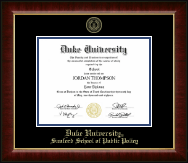 Duke University diploma frame - Gold Embossed Diploma Frame in Murano