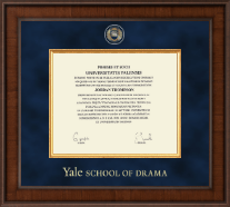 Yale University diploma frame - Presidential Masterpiece Diploma Frame in Madison
