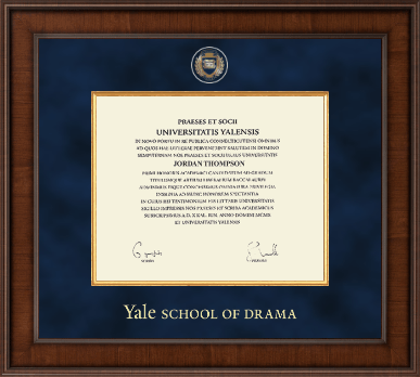 Yale University diploma frame - Presidential Masterpiece Diploma Frame in Madison