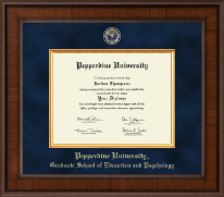 Pepperdine University diploma frame - Presidential Masterpiece Diploma Frame in Madison